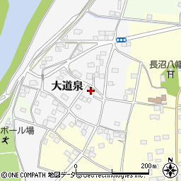 栃木県真岡市大道泉196周辺の地図