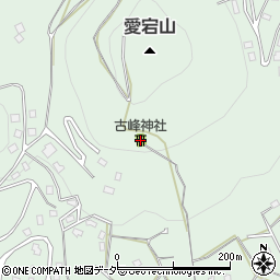 古峰神社周辺の地図