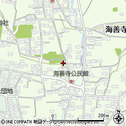 長野県東御市海善寺822-1周辺の地図