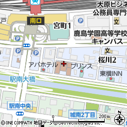 茨城県信用保証協会保証事務課周辺の地図