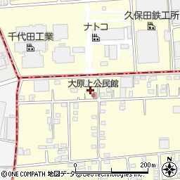 群馬県太田市大原町1220周辺の地図