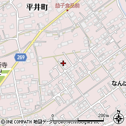 栃木県栃木市平井町236周辺の地図