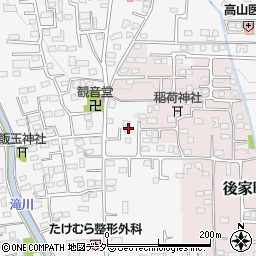 群馬県前橋市箱田町662周辺の地図