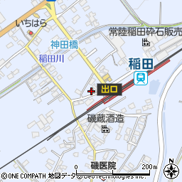 稲田郵便局 ＡＴＭ周辺の地図