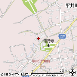 栃木県栃木市平井町770周辺の地図