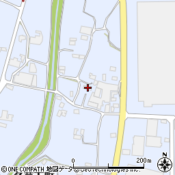 栃木県足利市名草下町181周辺の地図
