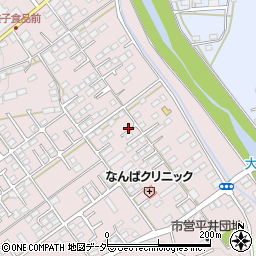 栃木県栃木市平井町186周辺の地図