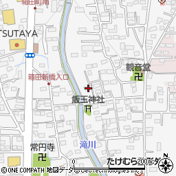 群馬県前橋市箱田町1539周辺の地図