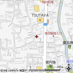 群馬県前橋市箱田町1556周辺の地図