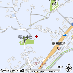 稲田公民館付属館周辺の地図