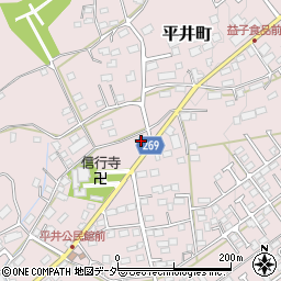 栃木県栃木市平井町532周辺の地図