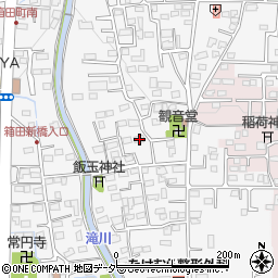 群馬県前橋市箱田町1521周辺の地図