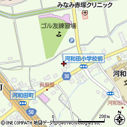 茨城県水戸市河和田町3014周辺の地図