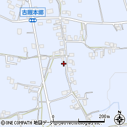 長野県安曇野市穂高有明古厩6490周辺の地図