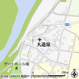 栃木県真岡市大道泉221周辺の地図