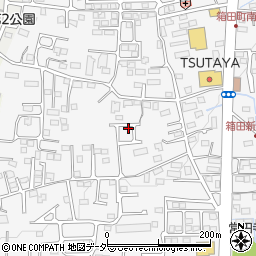 群馬県前橋市箱田町113周辺の地図