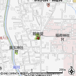 群馬県前橋市箱田町1524周辺の地図