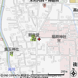 群馬県前橋市箱田町660周辺の地図