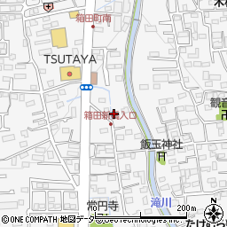 群馬県前橋市箱田町1561周辺の地図