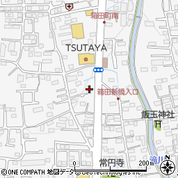 群馬県前橋市箱田町1555周辺の地図