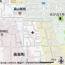 群馬県前橋市箱田町724周辺の地図