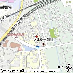 栃木県栃木市大平町牛久496周辺の地図
