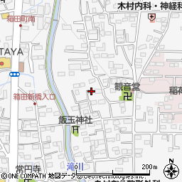 群馬県前橋市箱田町1533周辺の地図