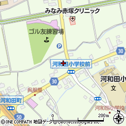 茨城県水戸市河和田町3013周辺の地図