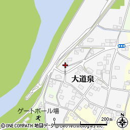 栃木県真岡市大道泉244周辺の地図
