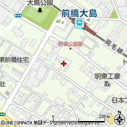 高山麺業株式会社周辺の地図