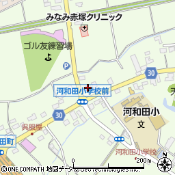 茨城県水戸市河和田町3011-1周辺の地図