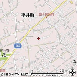 栃木県栃木市平井町483周辺の地図