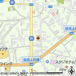 コメリハード＆グリーン田沼店周辺の地図