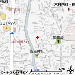 群馬県前橋市箱田町1541周辺の地図