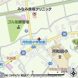 茨城県水戸市河和田町3011周辺の地図