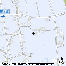 長野県安曇野市穂高有明古厩6232-1周辺の地図