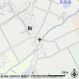 長野県東御市和8554周辺の地図