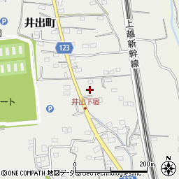 群馬県高崎市井出町312周辺の地図