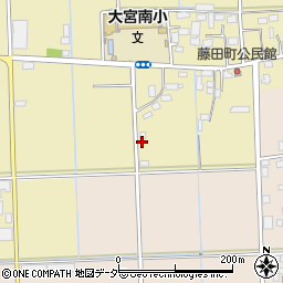 栃木県栃木市藤田町11周辺の地図