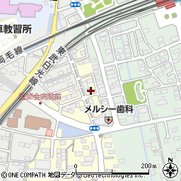 栃木県栃木市大平町牛久493周辺の地図