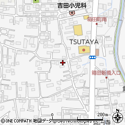 群馬県前橋市箱田町109-4周辺の地図