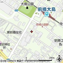 群馬県前橋市天川大島町1203-6周辺の地図