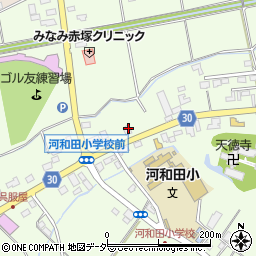 茨城県水戸市河和田町3009周辺の地図