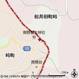 タイムズ熊野皇大神社駐車場周辺の地図