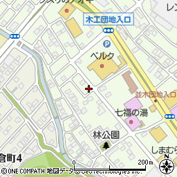 群馬県前橋市天川大島町165-3周辺の地図