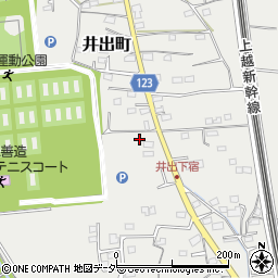 群馬県高崎市井出町1714周辺の地図