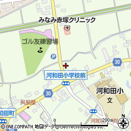 茨城県水戸市河和田町2982周辺の地図