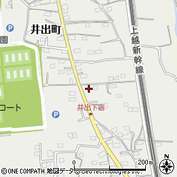 群馬県高崎市井出町1706周辺の地図