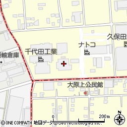 ナトコ株式会社　群馬工場周辺の地図