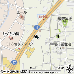 ＥＮＥＯＳ１７号前橋インターＳＳ周辺の地図